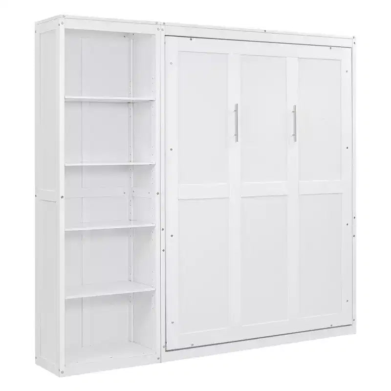 Cama de pared con estantes Whisen Murphy Bed