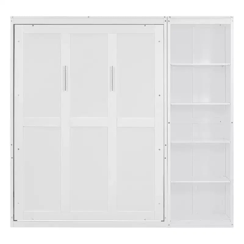 Cama de pared con estantes Whisen Murphy Bed