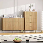 Cómoda para Dormitorio, Cómoda de 6 Cajones, Cómoda Moderna, Organizador de Cajones de Madera para Dormitorio, Sala de Estar, Pasillo, Entrada