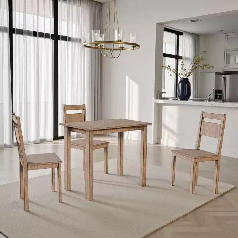 Mesa de comedor alta Royal Hampton | Tablero rectangular de 48 | Madera de caoba