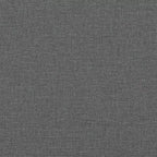 vidaXL Sillón reclinable de tela gris oscuro - 6 puntos de masaje vibratorio, respaldo y reposapiés ajustables - Gris