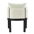 Christopher Knight Home Diana - Sillones modernos de lino tapizados con madera de caucho (juego de 2)