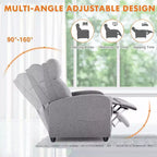 MAYEERTY Sillón decorativo - Sillón giratorio de chenilla 360 con cojín lumbar
