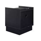 Mesita de Noche Moderna Whisen con 2 Cajones, Luces LED y Puertos de Carga, Gran Almacenamiento