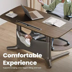 LumiDesk Escritorio Eléctrico Ajustable en Altura Todo en 1 Inteligente, Modular y Ergonómico