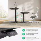 LumiDesk Escritorio Eléctrico Ajustable en Altura Todo en 1 Inteligente, Modular y Ergonómico