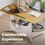 LumiDesk Escritorio Eléctrico Ajustable en Altura Todo en 1 Inteligente, Modular y Ergonómico
