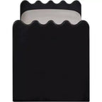 Meridian Furniture, Banco de terciopelo y piel sintética Sonia