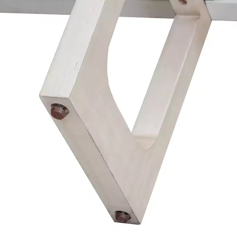 MAYEERTY Mesa de consola con parte superior efecto mármol y estante abierto para pasillo sala de estar, gris