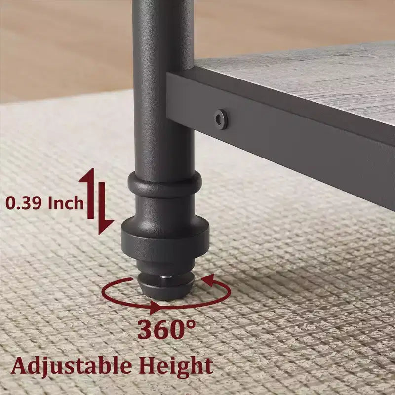 Mesa de comedor redonda GustoWave de 47.2 pulgadas para 4 personas