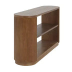 Mesa consola multifuncional moderna Brad para entrada con estantes abiertos de Christopher Knight Home