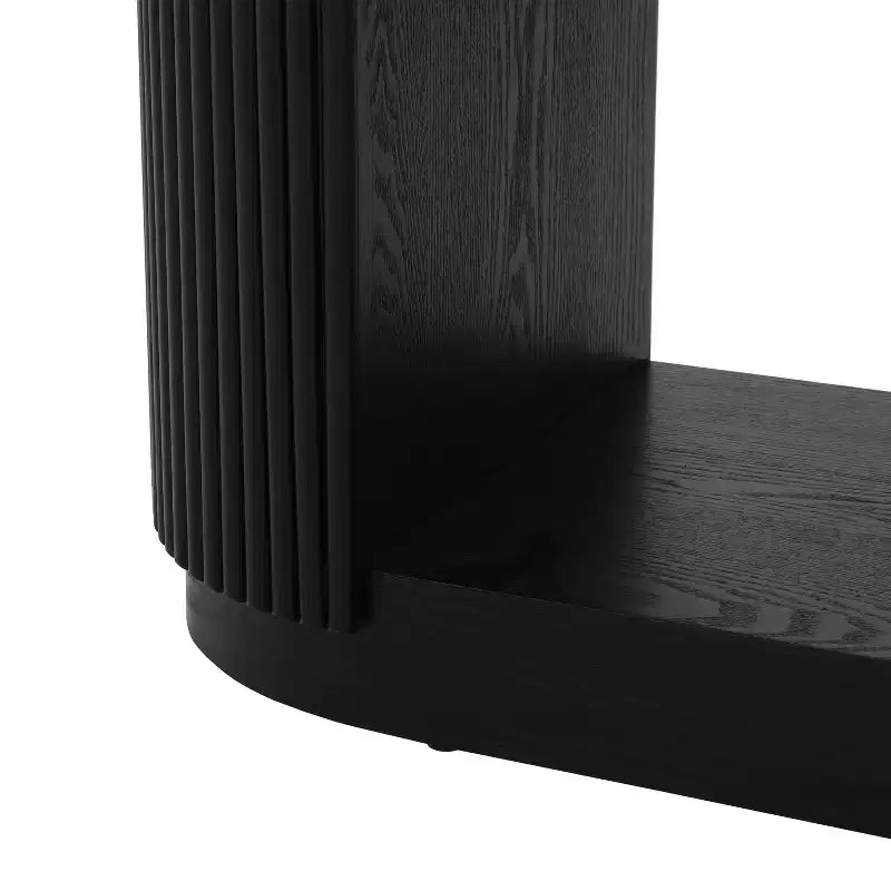 Mesa consola multifuncional moderna Brad para entrada con estantes abiertos de Christopher Knight Home