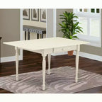 Mesa rectangular HomeStock de 36 x 54 con 2 hojas abatibles