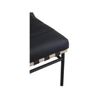 Meridian Furniture, Sillón decorativo de piel vegana Burke