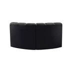 Meridian Furniture, Sofá Modular de Terciopelo Arc
