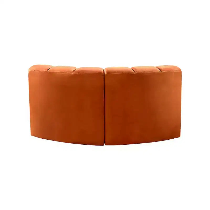 Meridian Furniture, Sofá Modular de Terciopelo Arc