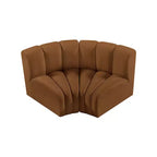 Meridian Furniture, Sofá Modular de Terciopelo Arc