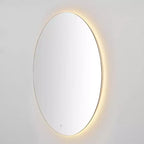 Espejo redondo LED de aluminio Ashden 36 - LMR1004 - Plateado - Safavieh