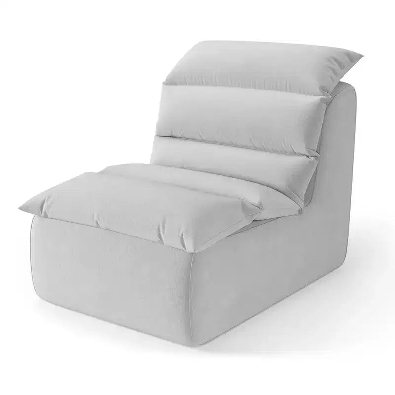 Sillón puff, sofá perezoso de suelo con espuma de alta resiliencia, base antideslizante, pufs para adultos, silla para chimenea para sala de estar o dormitorio