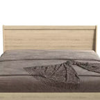 Cama Galano King Abby Serene con cabecero Oslo Oak