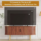 Mueble para TV de 65 pulgadas, Mueble de TV con almacenamiento, Centro de entretenimiento moderno para sala de estar, pasillo, dormitorio
