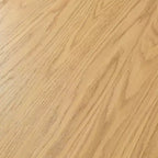 PexFix 60 Mesa de comedor redonda de madera maciza Mesa de cocina para 6-8 personas con tablero y patas cilíndricas cóncavas para sala de estar/comedor, cafetería, oficina, natural