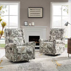 Sillón reclinable giratorio manual Helmut|HULALA HOME