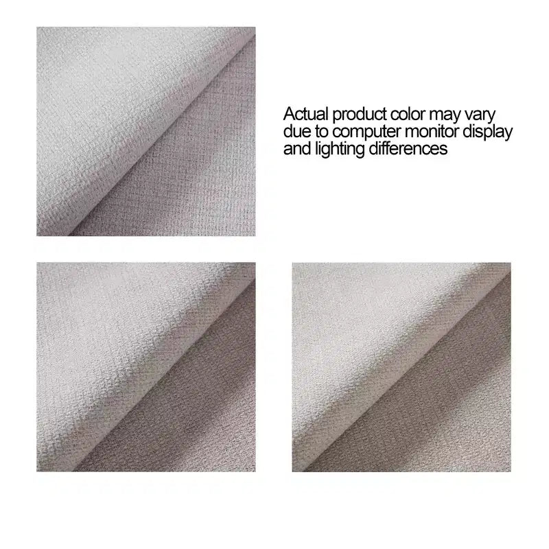 Cama moderna tapizada en tela de chenilla modelo Petra de GDFStudio con cabecero tipo orejero, requiere box spring
