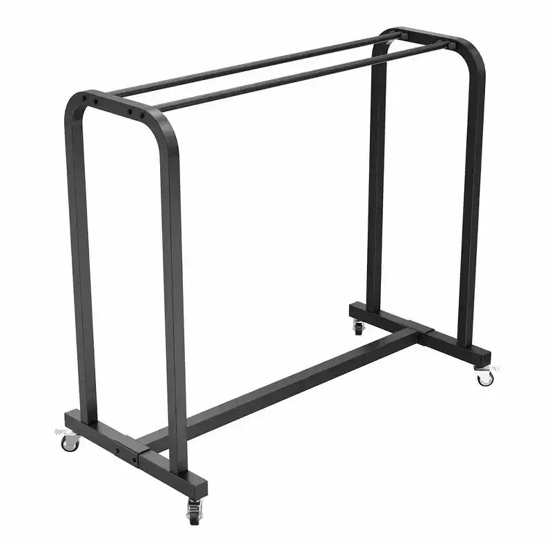 Power Systems Yoga Mat Rack Carrito móvil con capacidad para 60-120 colchonetas para un fácil almacenamiento