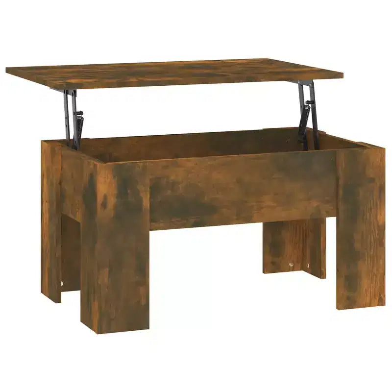 Mesa de centro Roble Ahumado Madera Técnica Mediana