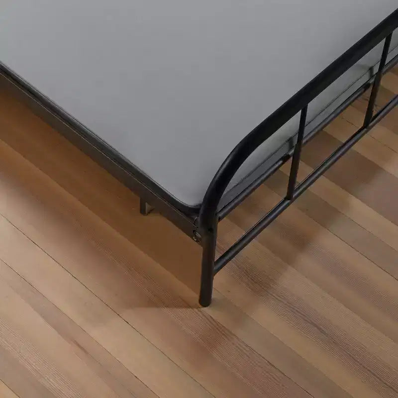 VEVOR Bunkie Board Tamaño Queen, Listones de Cama de 1.5 pulgadas con Tela Oxford 200D, Soporte de Colchón de Madera para Cama Tamaño Queen, 4 Piezas, Gris