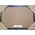 Espejo de pared de baño enmarcado Amanti Art Moab Brown Bronze sin bisel