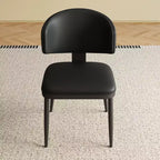 Okak Sillas de comedor sin brazos de estilo moderno para el hogar, para cocina, comedor, de cuero sintético tapizadas, juego de 2
