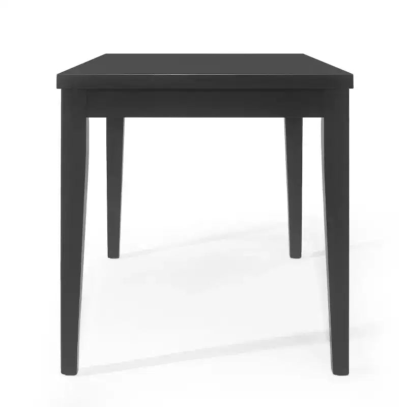 Mesa de comedor de altura de mostrador vintage Okak de 59.1 pulgadas con patas de madera, mesa de cocina con tablero grueso, mesa de centro para sala de estar, comedor