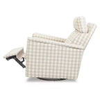 Sillón reclinable y planeador giratorio de lujo con calefacción y masaje Willa de Namesake