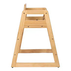 Sillas de comedor Whisen, silla elevadora para bebés, trona para bebés, doble madera maciza, fácil de limpiar
