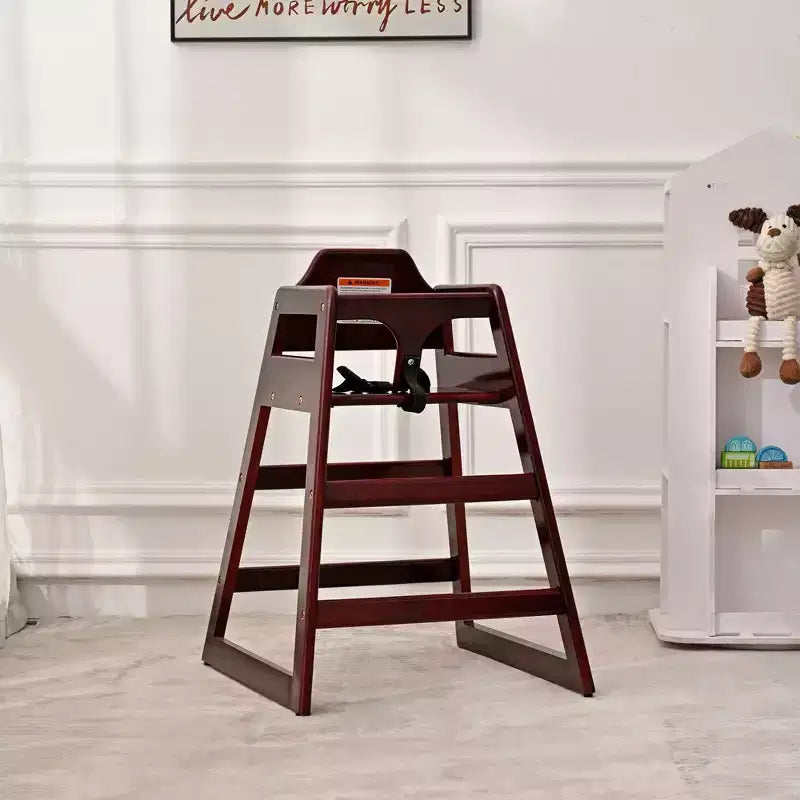 Sillas de comedor Whisen, silla elevadora para bebés, trona para bebés, doble madera maciza, fácil de limpiar