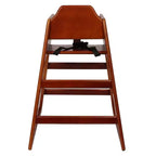 Sillas de comedor Whisen, silla elevadora para bebés, trona para bebés, doble madera maciza, fácil de limpiar