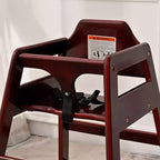 Sillas de comedor Whisen, silla elevadora para bebés, trona para bebés, doble madera maciza, fácil de limpiar