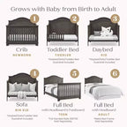 Simmons Kids Daybed y Kit de barandilla para niños pequeños n.º 328725