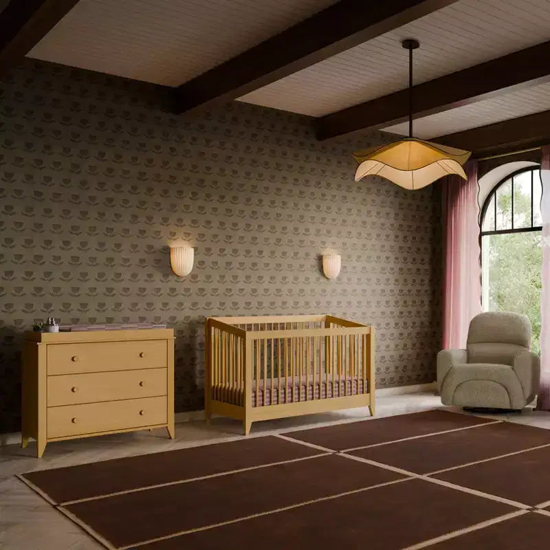 Cuna convertible 4 en 1 Babyletto Sprout con kit de conversión a cama infantil