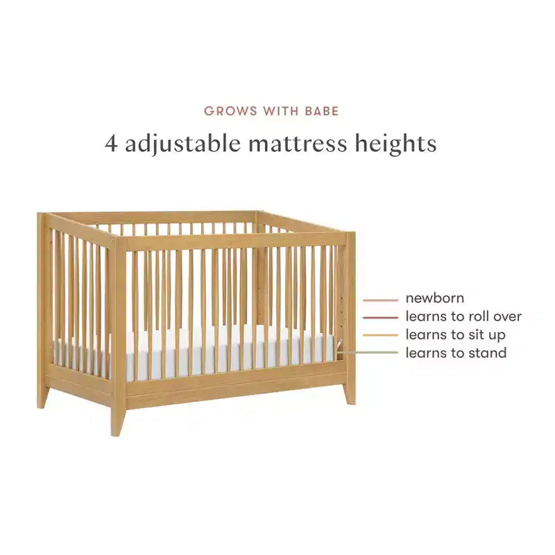 Cuna convertible 4 en 1 Babyletto Sprout con kit de conversión a cama infantil