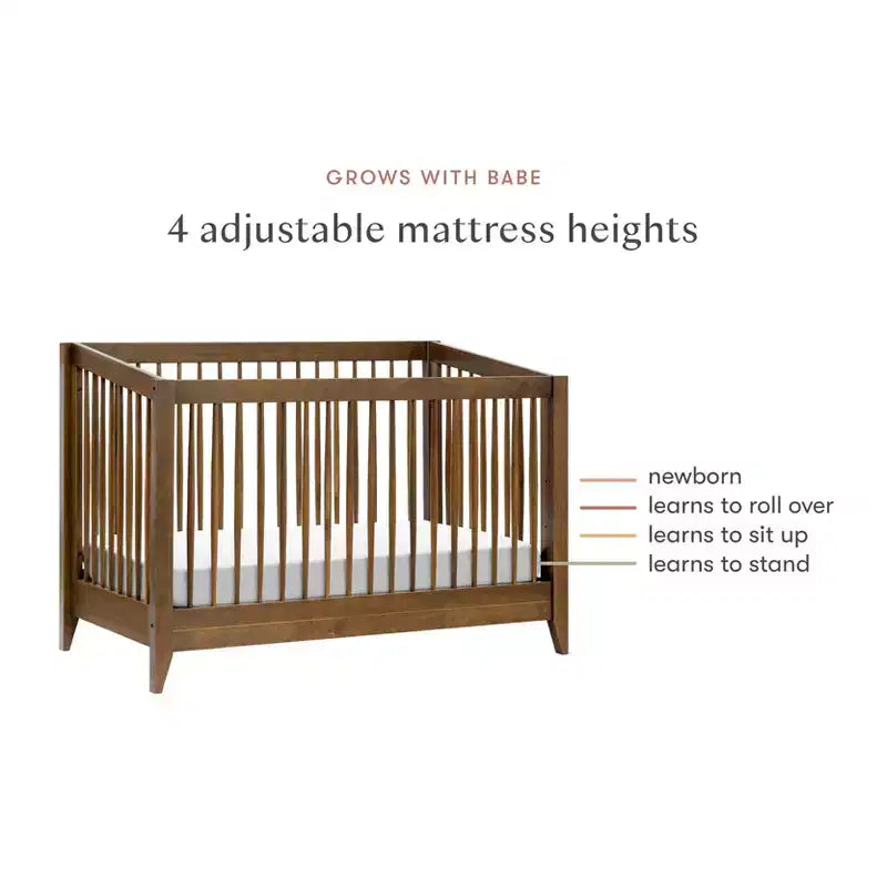 Cuna convertible 4 en 1 Babyletto Sprout con kit de conversión a cama infantil