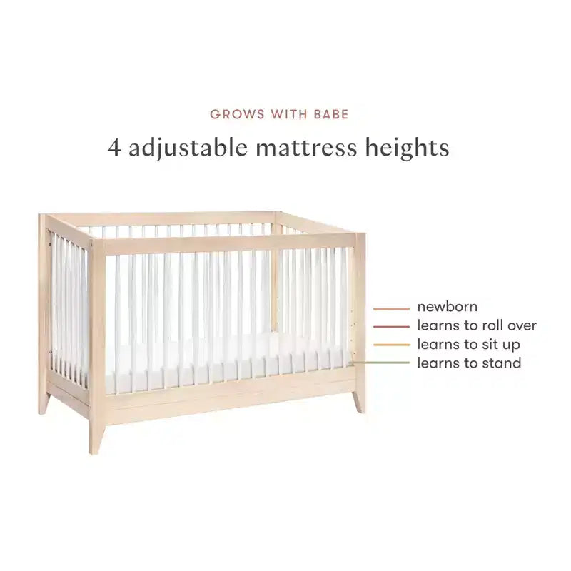 Cuna convertible 4 en 1 Babyletto Sprout con kit de conversión a cama infantil