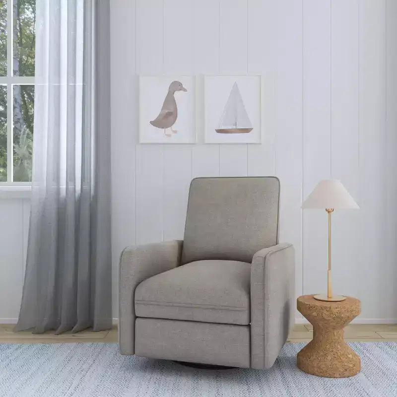 Sillón reclinable y mecedora giratoria Penny de daVinci
