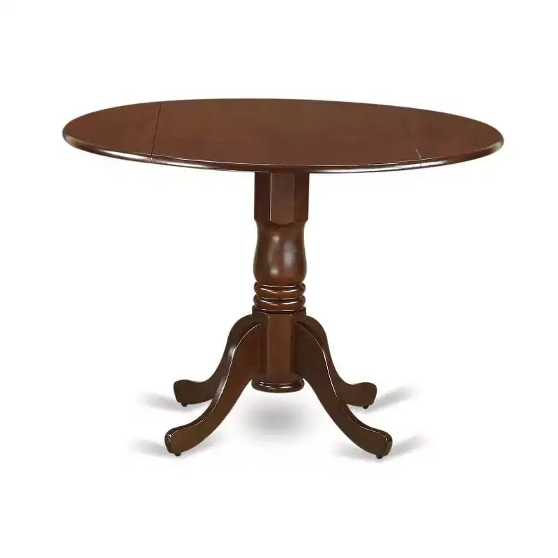 Juego de mesa de cocina bohemio de 5 piezas, mesa redonda de 42 pulgadas con alas abatibles y 4 sillas de lino color crema