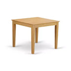 Juego de comedor de 3 piezas - Mesa redonda con 2 sillas de comedor de madera - Juego de cocina con acabado de roble
