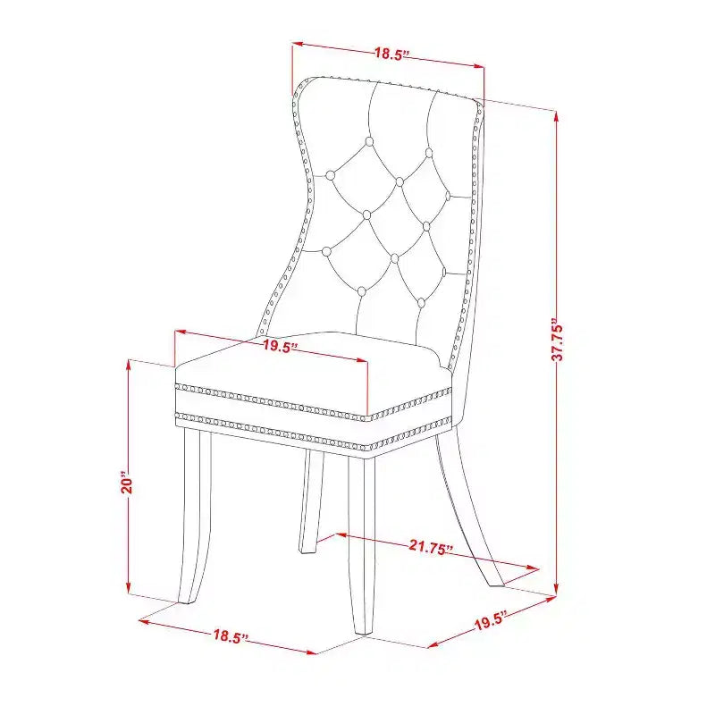 Juego de comedor tapizado redondo de madera maciza de 3 piezas con acabado blanco lino - Asientos para 4