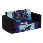 Sofá y sillón desplegable Cozee Black Panther de Delta Children