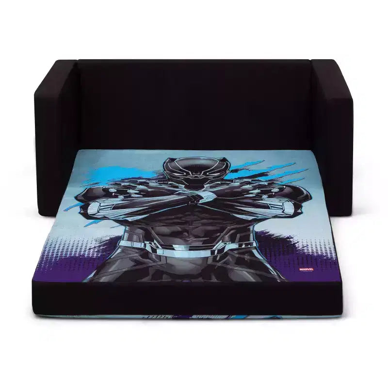 Sofá y sillón desplegable Cozee Black Panther de Delta Children